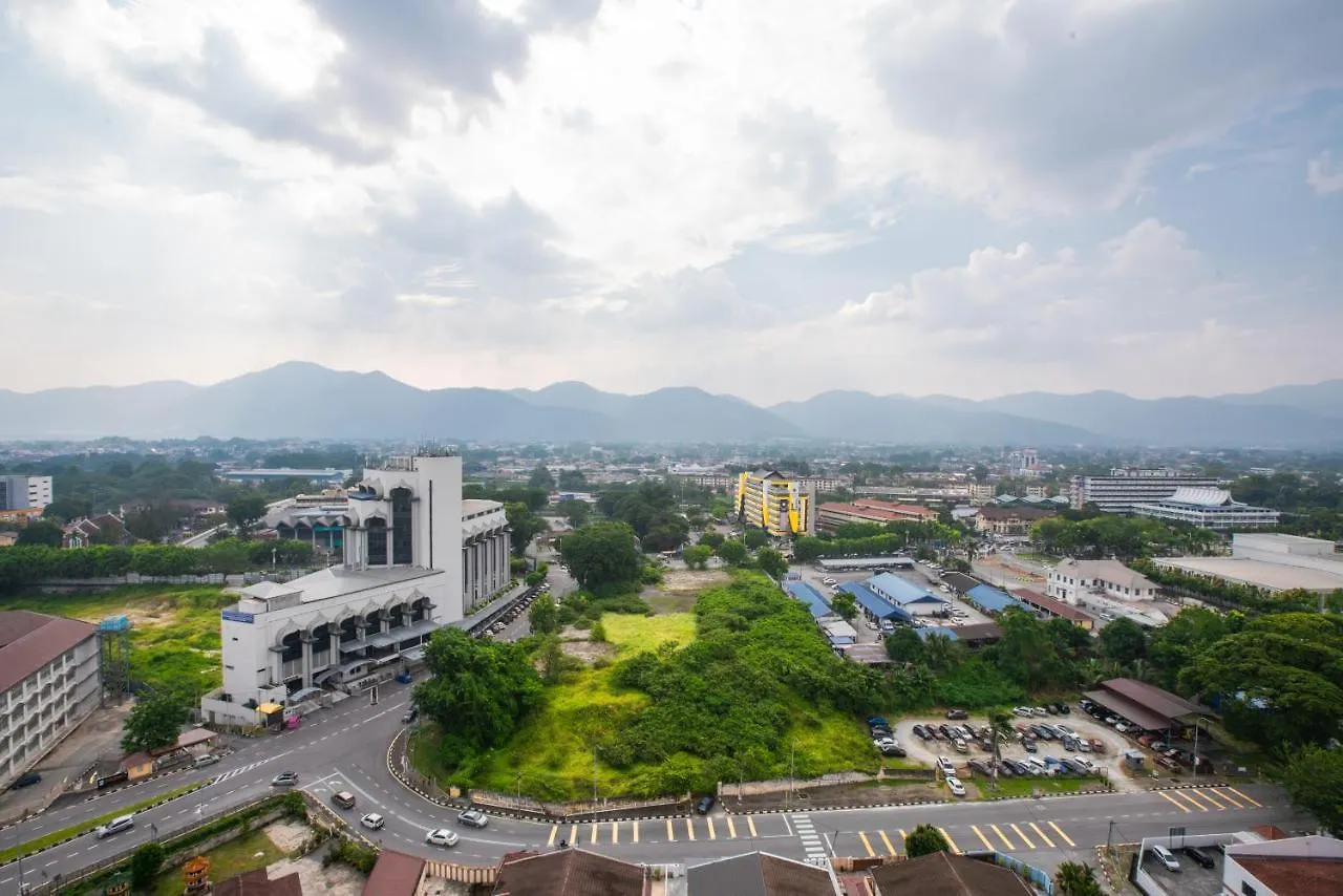 Apartment Cosy City-View Suite In Town Ipoh